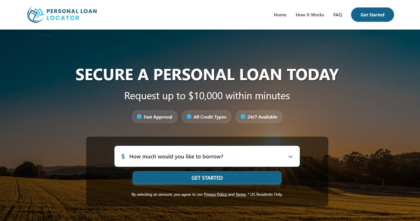 personal loan locator