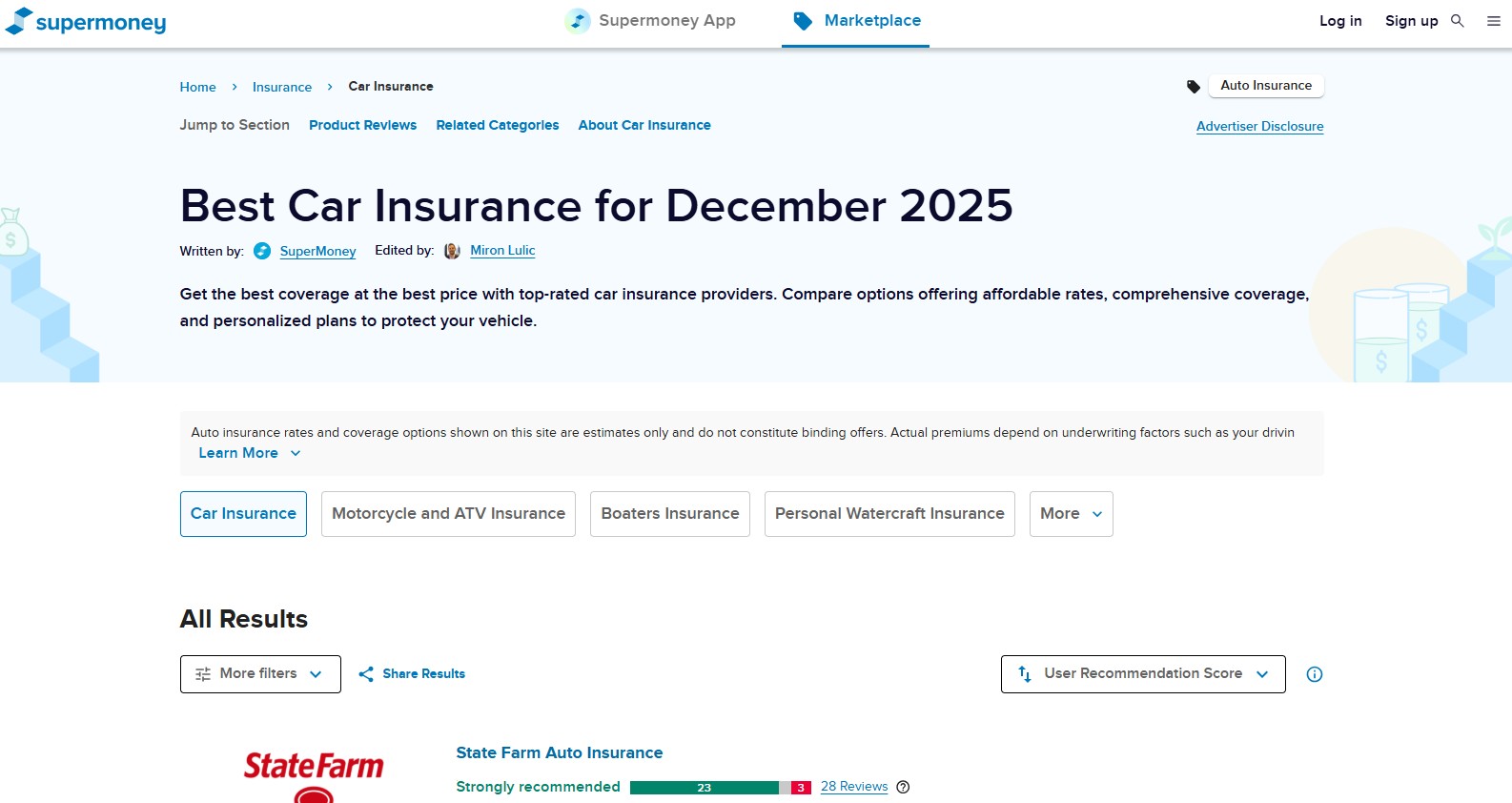 supermoney insurance